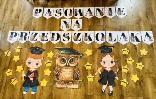 Pasowanie na Przedszkolaka/ Ucznia/ Żłobkowicza/ Zerówkowicza=- dekoracje 
