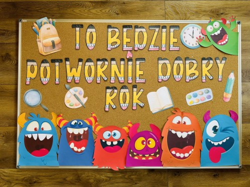 Jesień - Potworki- To Będzie Potwornie Dobry Rok- Gazetka wersja 2 
