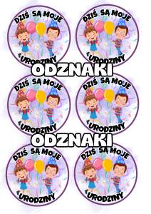 Urodziny - Dziś są moje urodziny - Odznaki / Medale