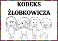 Jesień - Kodeks Żłobkowicza / Nasze Zasady- ilustracje z opisami wersja czarno-biała 