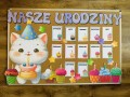 Urodziny- Misie - Grupowy Kalendarz 