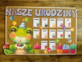Urodziny- Zebry- Grupowy Kalendarz  z możliwością edycji    