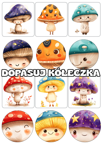 Znajdź Grzybka- Zabawa w Detektywa 