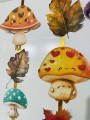 Grzybki/ Grzyby - Dwustronne Dekoracje na Drzwi/ Okna 