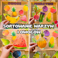 Warzywa i Owoce- Sortowanie do koszyków 