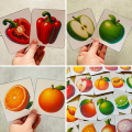 Owoce i Warzywa - Połówki dopasowywanie 