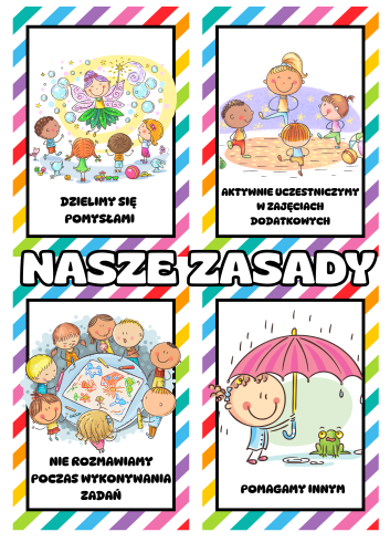1. A. Nasze Zasady - Plansze Kolorowe  