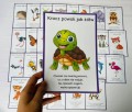 Karty Ruchowe z zwierzątkami  + zagadki 