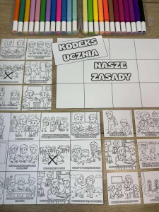 Nasze Zasady - Uczeń - Książeczka Składana