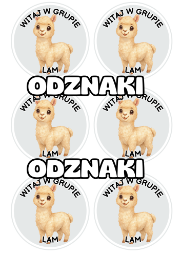 Lamy - Witajcie w Grupie - Odznaki / Medale       