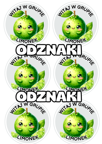 Limonki- Witajcie w Grupie - Odznaki / Medale         