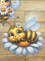 Pszczółki  - Ilustracje Pszczół XXL 