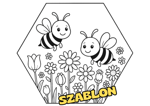 Pszczółki - Praca Plastyczna -Kształty 